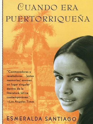 cover image of Cuando era Puertorriquena (When I Was Puerto Rican)